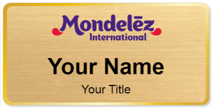Custom name badges for Mondelez International