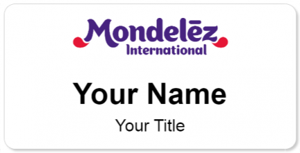 Custom name badges for Mondelez International