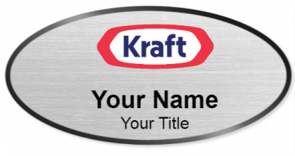 Custom name badges for Kraft