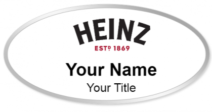 Custom name badges for Heinz