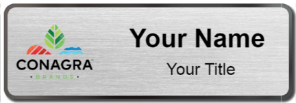 Custom name badges for Conagra Brands
