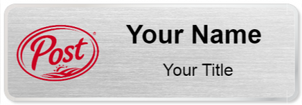Custom name badges for Post Holdings