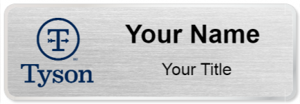 Custom name badges for Tyson Foods