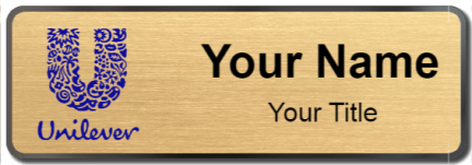 Custom name badges for Unilever