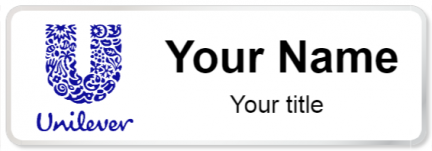 Custom name badges for Unilever