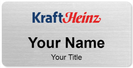 Custom name badges for Kraft Heinz Company