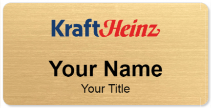 Custom name badges for Kraft Heinz Company