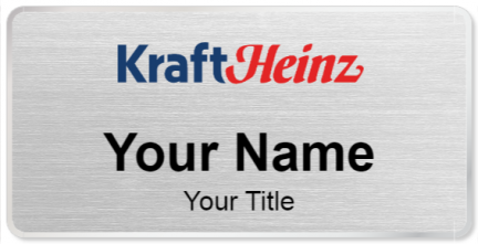 Custom name badges for Kraft Heinz Company