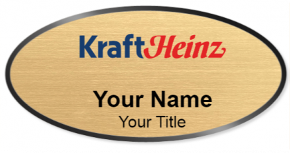 Custom name badges for Kraft Heinz Company