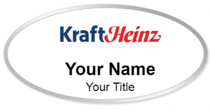 Custom name badges for Kraft Heinz Company