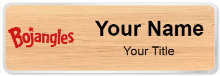 Custom name badges for Bojangles