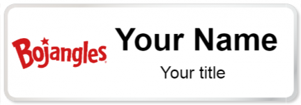 Custom name badges for Bojangles