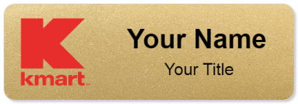 Custom name badges for KMart