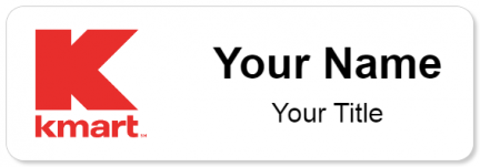 Custom name badges for KMart