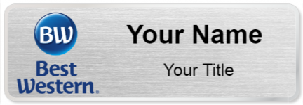 Custom name badges for Best Western