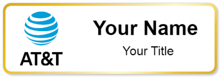 Custom name badges for ATT