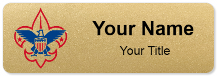 Custom name badges for BSA Boy Scouts of America