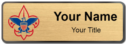 Custom name badges for BSA Boy Scouts of America
