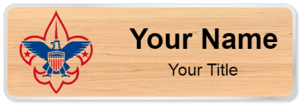 Custom name badges for BSA Boy Scouts of America