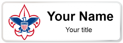 Custom name badges for BSA Boy Scouts of America