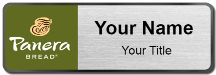 Custom name badges for Panera