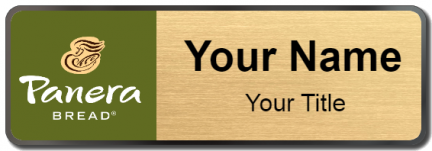 Custom name badges for Panera