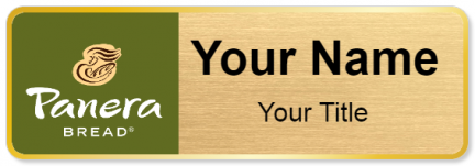 Custom name badges for Panera
