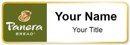 Custom name badges for Panera