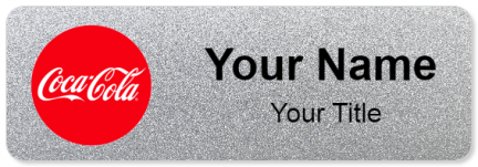 Custom name badges for Cocacola