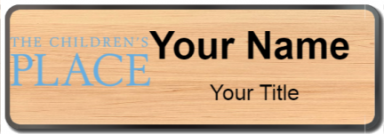 Custom name badges for Childrens Place