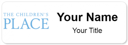 Custom name badges for Childrens Place