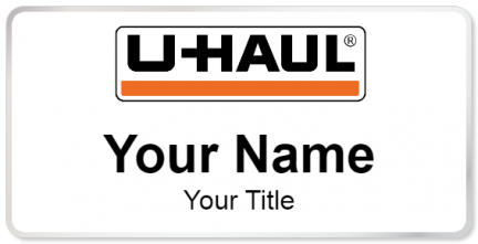 Custom name badges for Uhaul