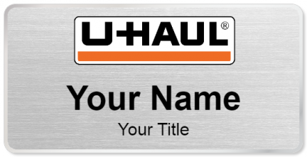 Custom name badges for Uhaul