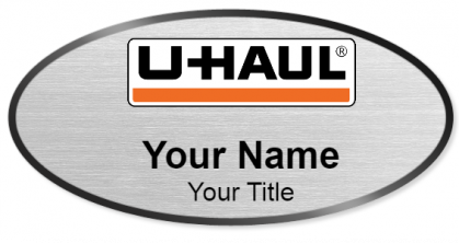 Custom name badges for Uhaul