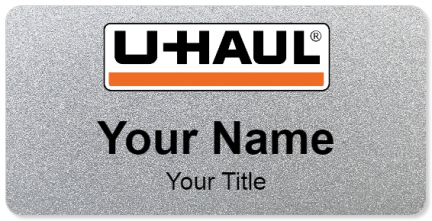 Custom name badges for Uhaul