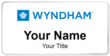 Custom name badges for Wyndham