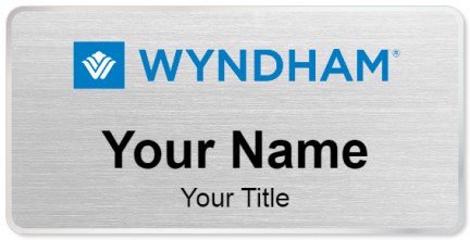 Custom name badges for Wyndham