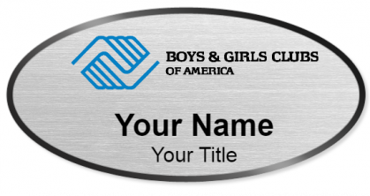 Custom name badges for Boys and Girls Clubs of America