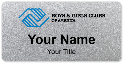Custom name badges for Boys and Girls Clubs of America