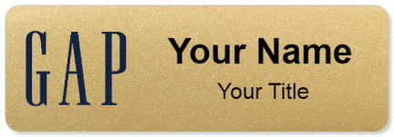 Custom name badges for Gap Inc
