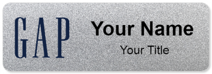 Custom name badges for Gap Inc