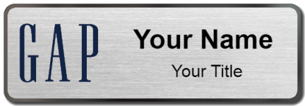 Custom name badges for Gap Inc