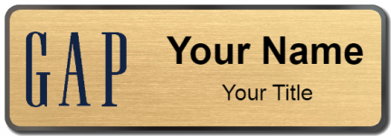 Custom name badges for Gap Inc