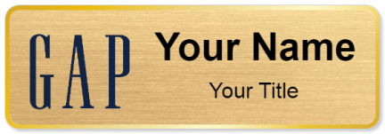 Custom name badges for Gap Inc