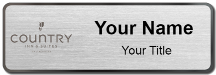 Custom name badges for Country Inn & Suites by Radisson