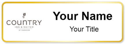 Custom name badges for Country Inn & Suites by Radisson