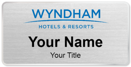 Custom name badges for Wyndham Hotels and Resorts