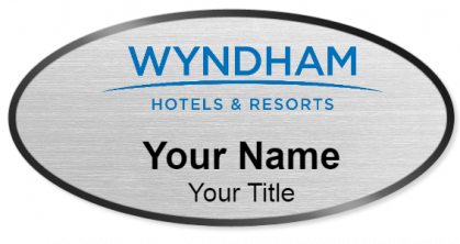 Custom name badges for Wyndham Hotels and Resorts