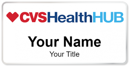 Custom name badges for CVS Health HUB