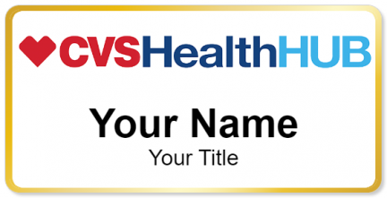 Custom name badges for CVS Health HUB